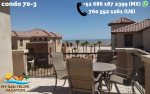 Beautiful beach view from San Felipe rental condo while you sip your morning coffee